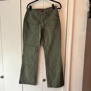 Mossimo Dark Olive Cargo Pants - Bootcut - Size 11